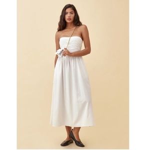🌟NEW Reformation Lissa dress strapless convertible straps size 8